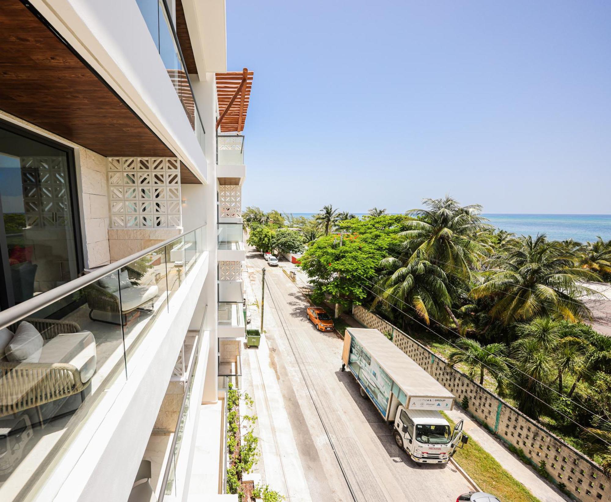 Апартаменты Porto Blu Пуэрто-Морелос Экстерьер фото
